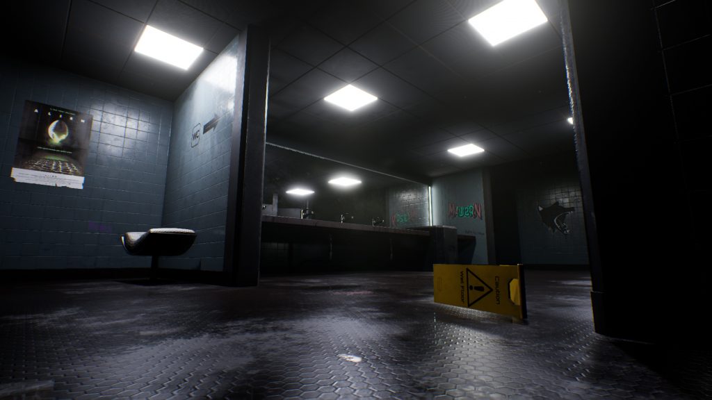 Alpha Station Bathroom