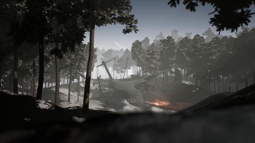 Crashing Dusk - Plane crash