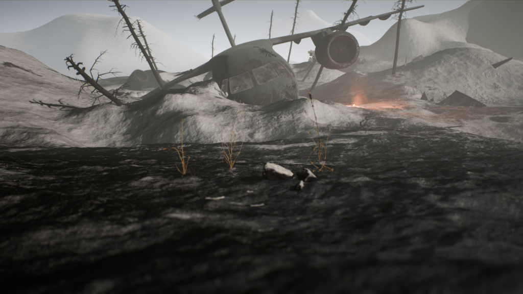 Crashing Dusk - Plane crash